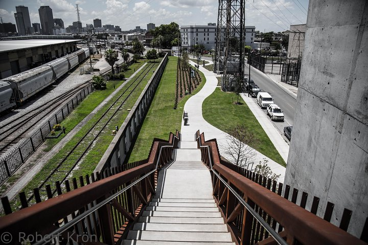 Crescent Park Stairs in New Orleans by robitobi1109